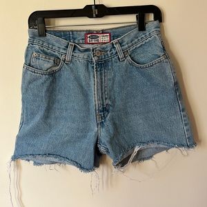 Vintage Denim Cut Off Shorts